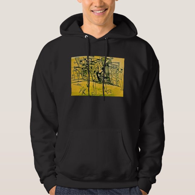 MOLETOM COM CAPUZ CIDADE DE DUAS PERNAS (Frente)