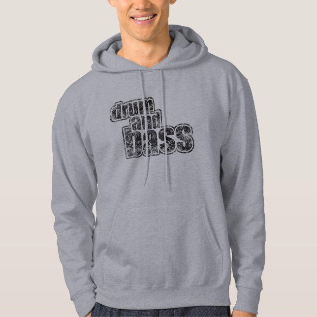 Moletom Com Capuz Cilindro e baixo - Hoodie (Frente)