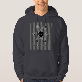 Moletom Com Capuz Cinza da camisola do logotipo
