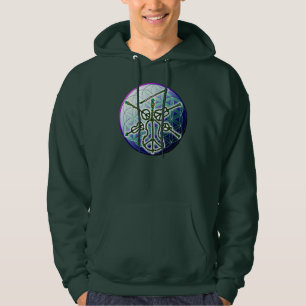 Moletom Com Capuz Círculo celta da paz do Bluegrass hoody
