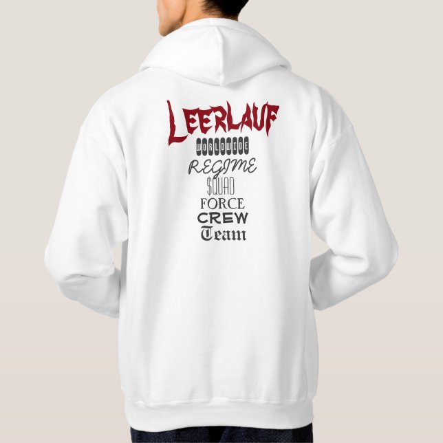 Moletom Com Capuz Classic Leerlauf Hoodie (Verso)