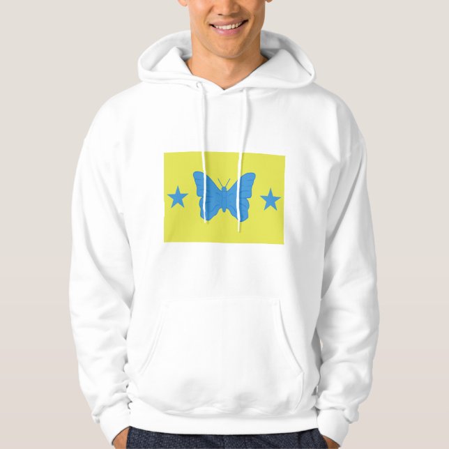 Moletom com Capuz com a Bandeira de Bady Bassitt (Frente)