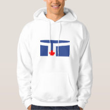 Moletom com Capuz com Bandeira de Toronto, Canadá