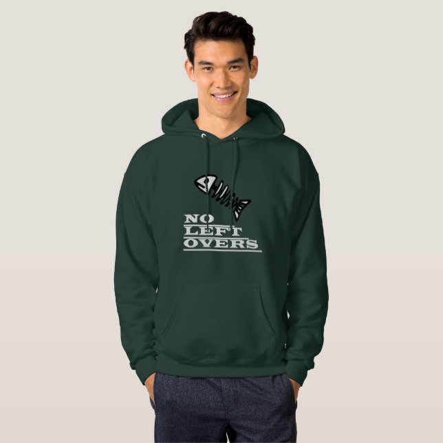 Moletom Com Capuz Comendo o Funky Verde Sem Sobressalto Item (Frente Completa)