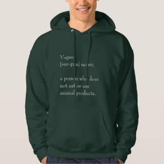Moletom Com Capuz Comida do Vegan