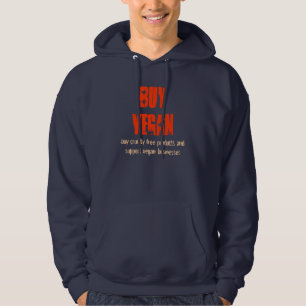 Moletom Com Capuz Compre o Vegan