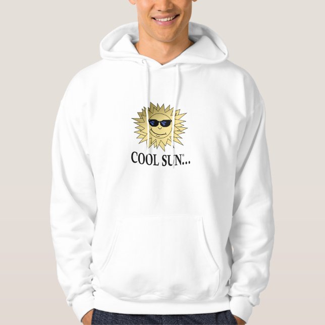 Moletom Com Capuz coolsun_gold_zazzle (Frente)