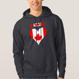 Moletom Com Capuz Coração canadense