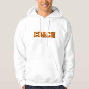 Moletom Com Capuz Cores Escolares CAIXA Mens Hoodie, Laranja Preto