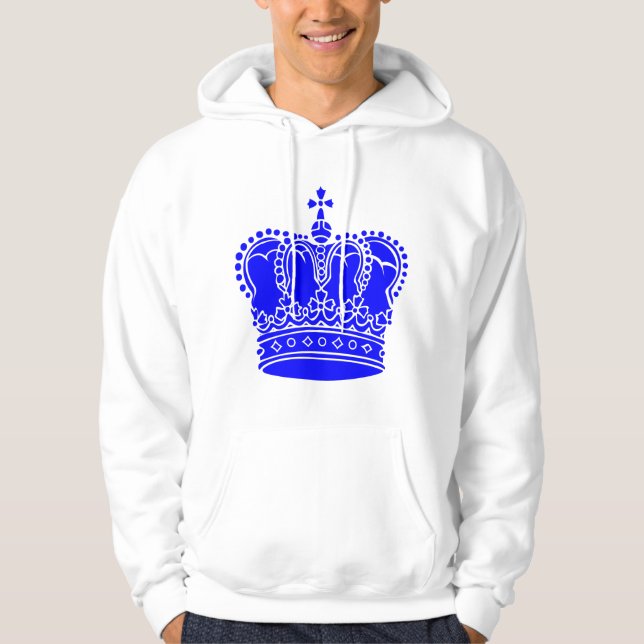 Moletom Com Capuz Coroa Real - (Frente)