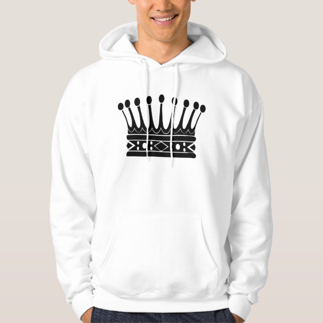 Moletom Com Capuz Coroa Real 07 (Frente)
