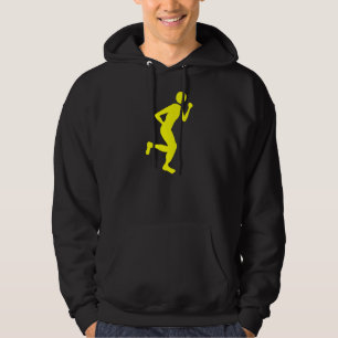 Moletom Com Capuz Corredor (Homem) - Amarelo