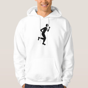 Moletom Com Capuz Corredor (Masculino) - Preto