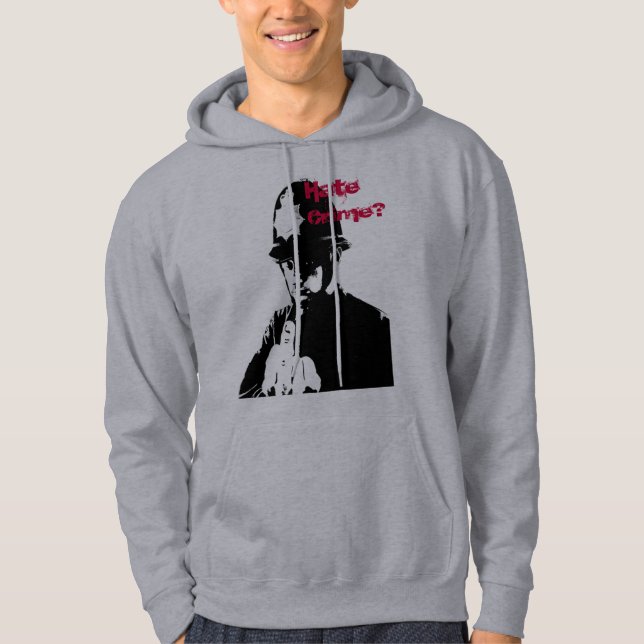Moletom Com Capuz Crime de ódio? Hoodie (Frente)