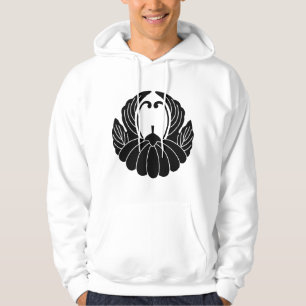 Moletom Com Capuz crisântemo de estilo Fusen
