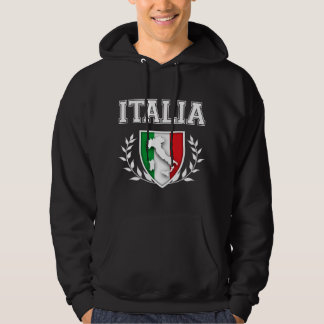 Moletom Com Capuz Crista italiana da bandeira
