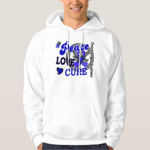 Moletom Com Capuz Cura 2 CFS do amor da paz