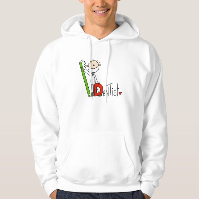Moletom Com Capuz D é de Dentista (Frente)