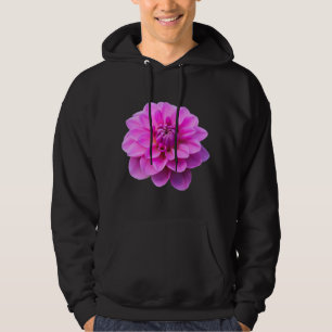 Moletom Com Capuz Dahlia Rosa (Isolada)