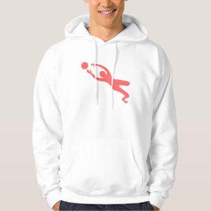 Moletom Com Capuz Depositário do objetivo - rosa tropical