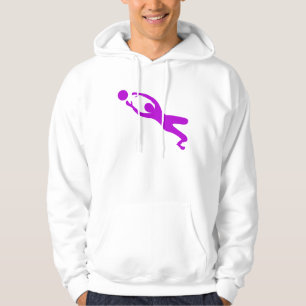 Moletom Com Capuz Depositário do objetivo - roxo
