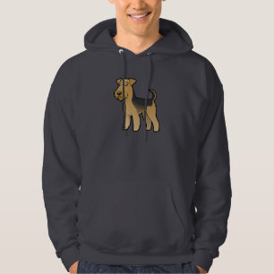 Moletom Com Capuz Desenhos animados Airedale Terrier/galês Terrier
