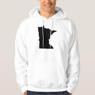 Moletom Com Capuz Destaque do Estado do Minnesota