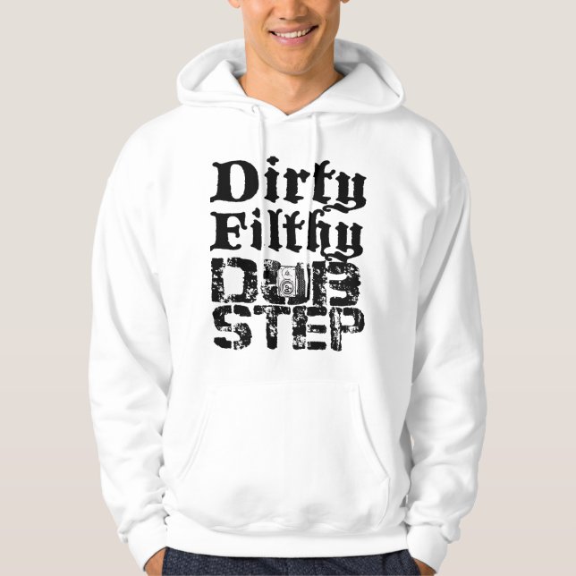 Moletom Com Capuz Dirty Dubstep (Frente)