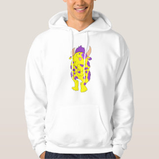 Moletom com Capuz do Monstro Difuso Manchado