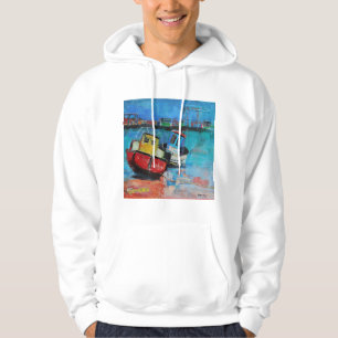 Moletom Com Capuz Dois barcos de pesca alegres 2012