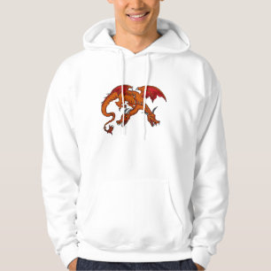 Moletom Com Capuz Dois dirigiram o hoodie do dragão