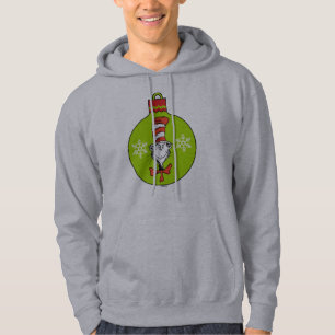 Moletom Com Capuz Dr. Seuss   Grinch   Gato Clássico no Chapéu