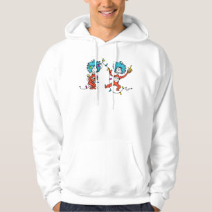 Moletom Com Capuz Dr. Seuss   Grpolegadas   Coisa 1 & Coisa 2 Dança