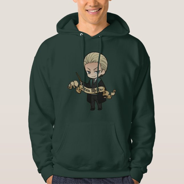 Moletom Com Capuz Draco Malfoy do Anime (Frente)