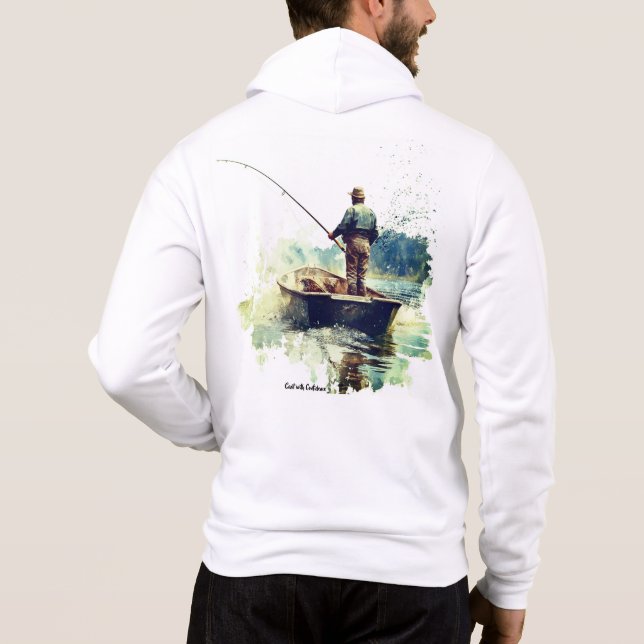 Moletom com Capuz e Zíper para Homem Adulto (Verso)