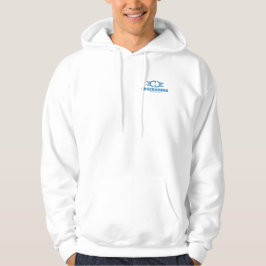 Moletom Com Capuz EDGE Blue Logo American Roupa Zip