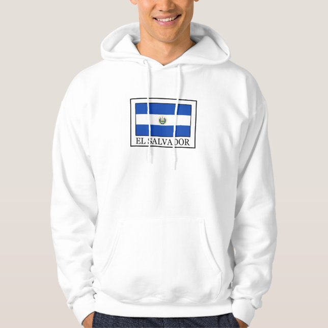 Moletom Com Capuz El Salvador Hoodie (Frente)