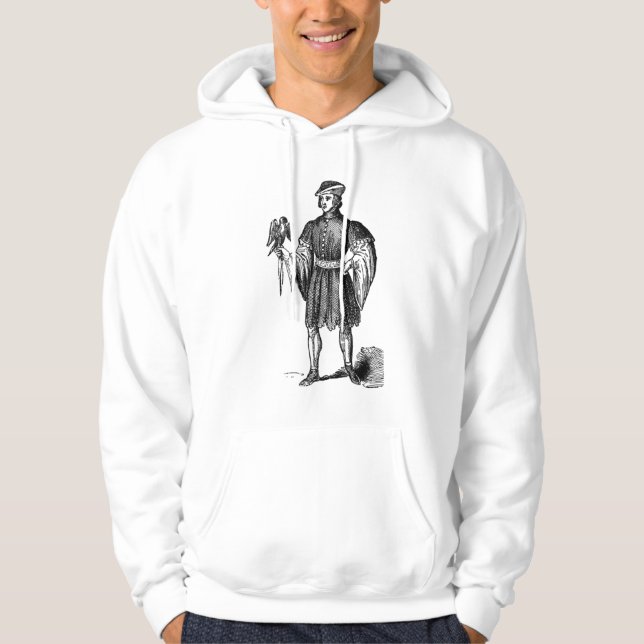 Moletom Com Capuz Elizabethan Costumes Men's Sweatshirt (Frente)