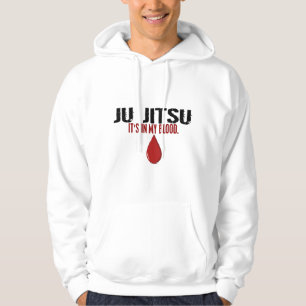 Moletom Com Capuz Em meu sangue JU JITSU