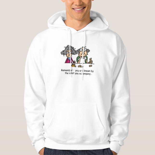 Moletom Com Capuz Empresa Idiot (Frente)
