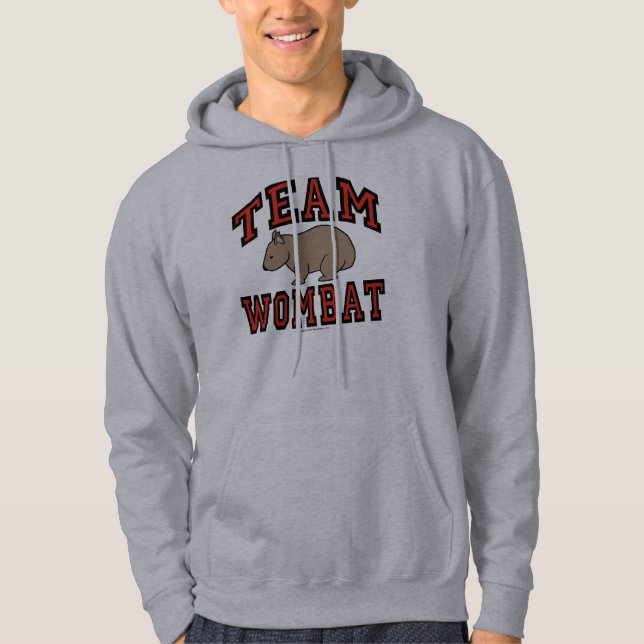 Moletom Com Capuz Equipe Wombat III (Frente)