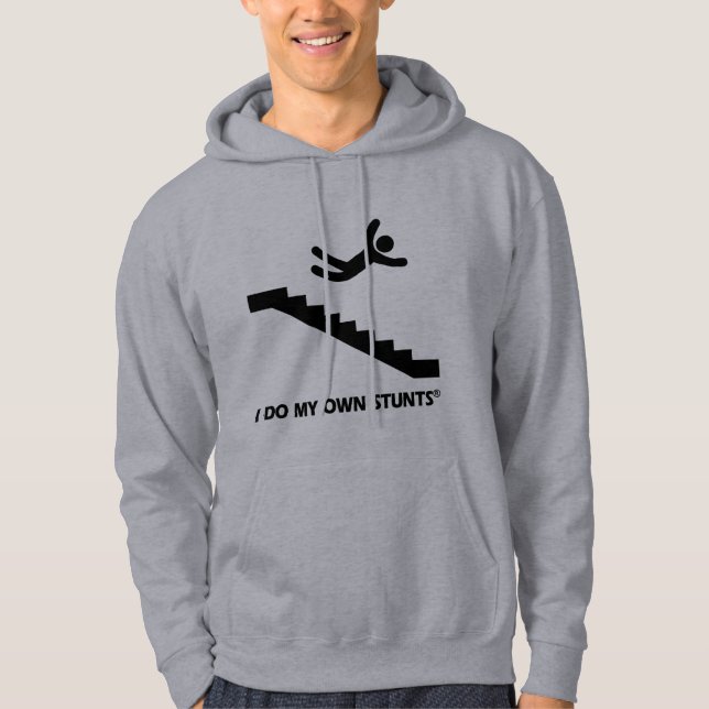 Moletom Com Capuz Escadas meus próprios conluios (Frente)