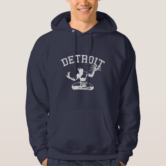 Moletom Com Capuz Espírito de Detroit (Frente)