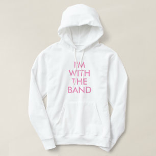 Moletom Com Capuz Estou com a banda   Kids Baby Girl T-shirt
