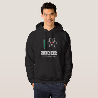 Moletom Com Capuz Eu amo a ciência - Hoodie