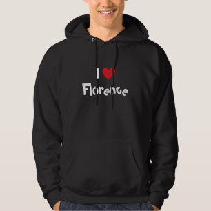 Moletom Com Capuz Eu Amo Camisola com Capuz Florence