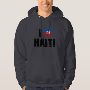 MOLETOM COM CAPUZ EU AMO HAITI
