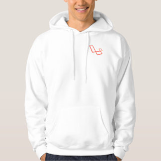 Moletom Com Capuz Eu amo Laravel