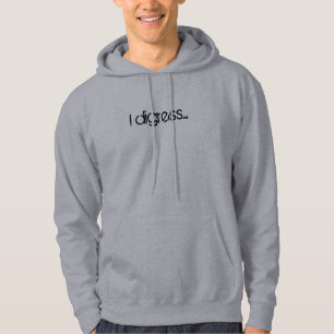 Moletom Com Capuz Eu digress… Hoodie