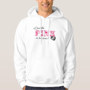 Moletom Com Capuz Eu pôr o ROSA em seu camo